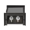thumbnail image 6 of Brooke 2-Light Outdoor Wall Lantern in Matte Black, 6 of 9