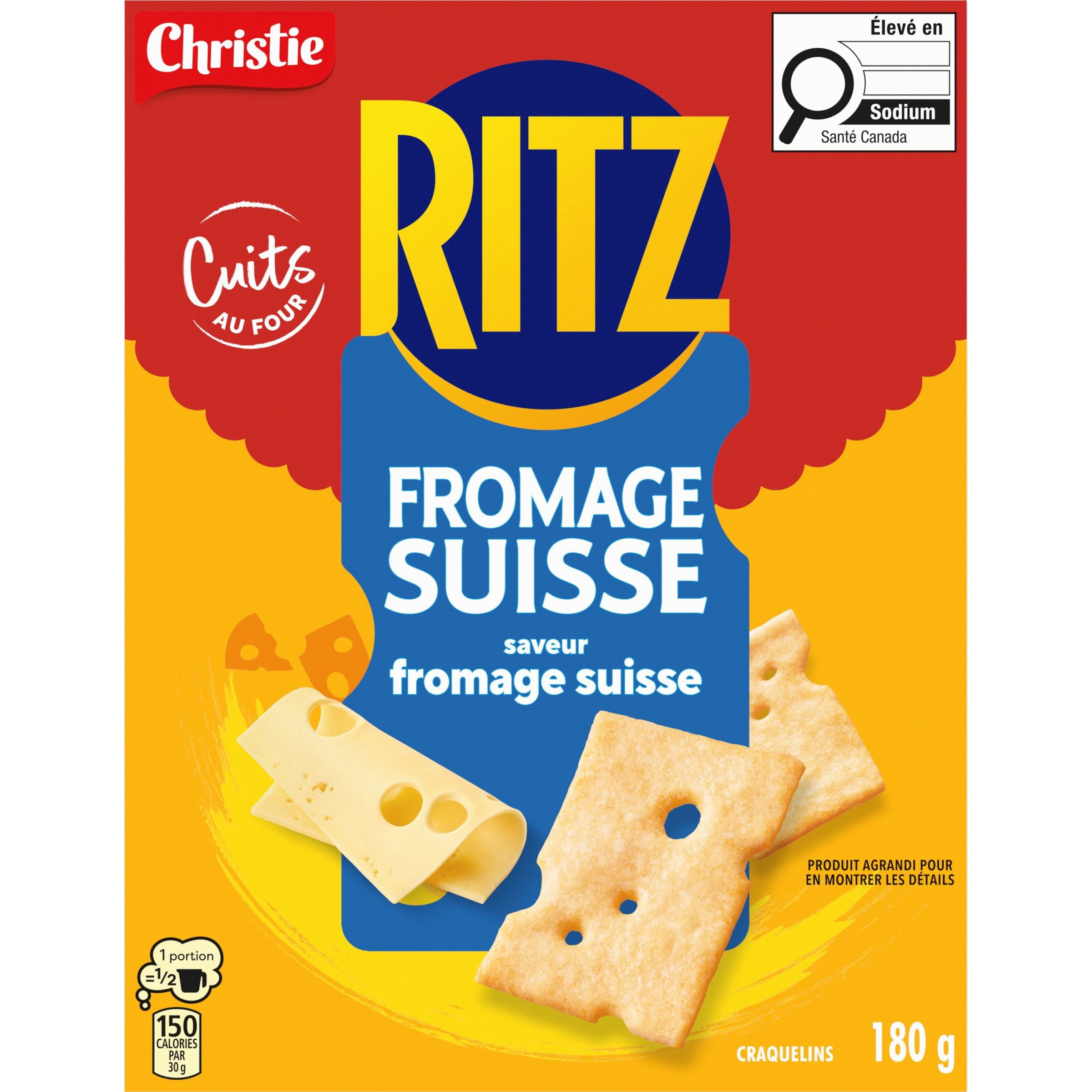 RITZ Swiss Cheese Crackers