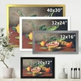 thumbnail image 4 of Designart 'Ancient Still Life of Orange Fruits' Traditional Framed Art Print, 4 of 4