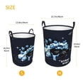 thumbnail image 5 of SKZ Stray Korea Ki Laundry Hamper Circular Laundrys Basket Waterproof Foldable Storage Clothes Bag For Home Bathroom, 5 of 8