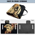 thumbnail image 4 of SEANATIVE Golf Cart Seat Cover Towel for Most 2 Passenger Club Car, EZGO, Yamaha, Sun Protection Golf Cart Front Seat Cushion Covers Protector, 51.2 x 30.3 Inches, Eagle Pattern, 4 of 7
