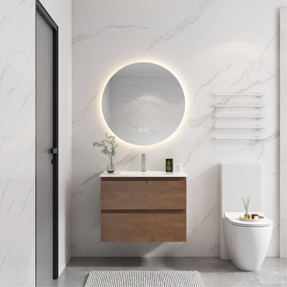 Wall - Mounted Installation - Save Floor Space in Your Bathroom