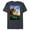 Navy Heather, variant on Raya and the Last Dragon Movie Poster Standard T-Shirt- Short Sleeve Blended T-Shirt for Adults - Customized-Denim Snow Heather