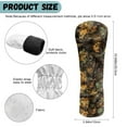 thumbnail image 6 of Yuyamidu Wood Golf Club Head Cover with Soft Lining Camo Hunting Driver Fairway Wood Hybrid Headcover Waterproof PU Leather Golf Club Cover Gift for Golfers, 6 of 8