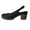 Black, variant on Wine Ladies Spring Wedge Sandals Thick Bottom Open Toe Round Toe For Casual Walking Beach Footwear Comfortable And Lightweight For Women