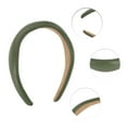 thumbnail image 2 of Unique Bargains 1 Pc Classic Elegant Irregular PU Headband for Women for Girls 6.30"x5.51" Green, 2 of 4