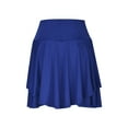 thumbnail image 5 of uublik Women's Shorts Athletic Yoga with Pockets Super Soft Gym Shorts Dark Blue, 5 of 5