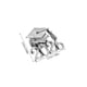 thumbnail image 2 of SHOWERORO 10Ud Broche Metal Graduación 2026 En Para Y Recuerdo Escolar, 2 of 6