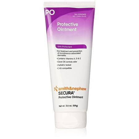 Shield Skin Protective Dressing - Secura Skin Protective Ointment 59431600, 5.6 Ounce, 1 Tube, Scented