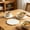 White, variant on Pot Mat, Table Mat, Silicone Flower Trivet, Heat Resistant Hot Pad, Non-Slip Kitchen Mat for Hot Dishes, Cups and Table Protection