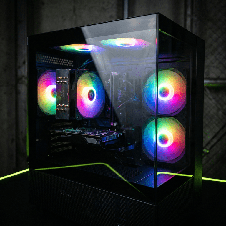 Budget Gaming PC Computers Desktop, Intel Core i7 up to 4.0GHz