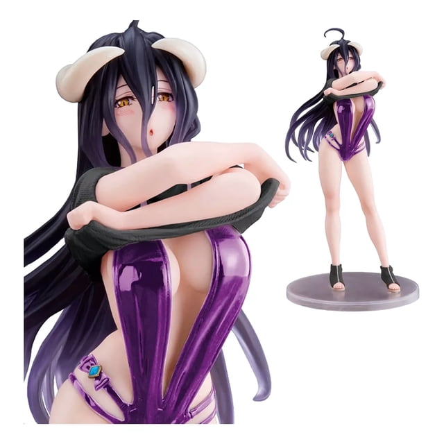 Figura Anime Overlord Albedo T-shirt Swimsuit Lila Ver Coreful