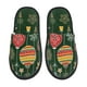 thumbnail image 1 of Fotbe Christmas Pantuflas Peludas para Mujer con Estampado, Zapatillas de Peluche, Zapatos de Invierno para Casa, Uso Interior y Exterior-Large, 1 of 8
