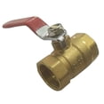 thumbnail image 2 of Válvula de Bola de Latón Yotijar 3/4 Puerto Completo Interruptor de Apagado de Control de Flujo, 2 of 5