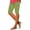 Green 3, variant on MEICHEN Capri Leggings for Women Knee Length Capri Leggings Summer Cropped Pants Casual Solid Comfy Capris