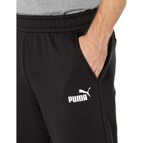 PUMA Men's Essentials Fleece Sweatpants, Cotton Black, S