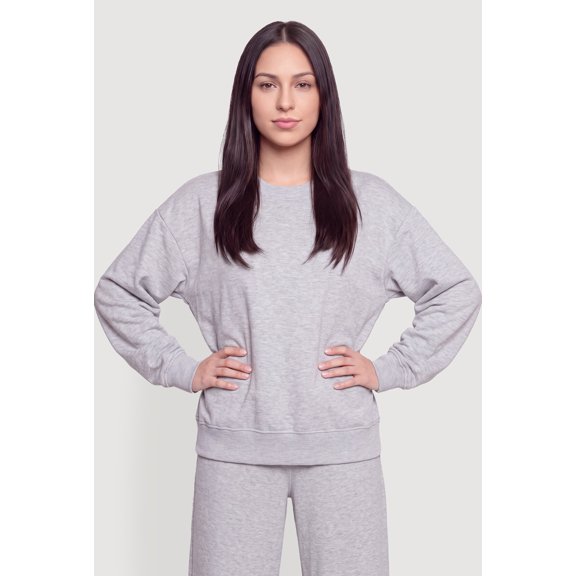 Women's Long Sleeve Crew Neck Sweatshirt