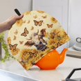thumbnail image 2 of ZUXONGSY Sunflower Cow Tea Cozy for Teapot Tea Insulated Cosy with Hanging Loop Anti-Dust Polyester Canvas Teapot Cover Decorative Teapot Cover for Hotel Restaurant Tea Party, 2 of 7