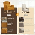 thumbnail image 5 of FFH Nursery Rocking Chair, Teddy Fabric, Yellow, 5 of 9
