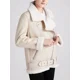 thumbnail image 4 of -abrigos gruesos de piel sintética para mujer, chaqueta empalmada de piel de oveja, prendas de vestir de aviador, invierno, 2023, 4 of 5