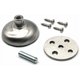 thumbnail image 2 of Patas de acero inoxidable resistentes para gabinetes, patas ajustables para muebles con almohadilla de goma antideslizante para un soporte de muebles seguro y estable, 2 of 5