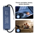 thumbnail image 2 of Mistaha "Outdoor LED Power Supply Transformer - Waterproof Switch Power Source for LED Lights, Signs, and Light Strips - IP67 Rated, AC110V-240V Input, 24V 100W Output", 2 of 6