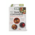 thumbnail image 2 of Joie Recipients à Collation Meal Seal Snack Containers, 6-Piece Set, BPA-Free, Reusable Food Storage Cups with Lids, 2 of 3