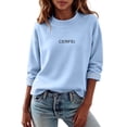 thumbnail image 6 of Afuyipoi Girls Sweatshirt Mock Neck ( 6 Months - 12 Years ) Fall Winter Warm Underwear Blue 3T, 6 of 6