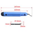 thumbnail image 4 of Trimming Tool Deburring Trimming Cutter Burring Remover High-speed Steel Blade for 3D Printer Model Art Sculpture Carving Sculpting Shaping Modeling Cleaning, 4 of 8