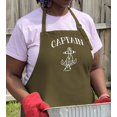 thumbnail image 3 of ThisWear Captain Nautical Gift Funny Apron for Grilling Cooking Two Pocket Apron for Sailing or Fishing Military Green, 3 of 7