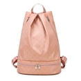 thumbnail image 1 of Drawstring Bags Backpack Bag Sport Gym Sack String Bag Yoga Bag, 1 of 5