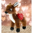 thumbnail image 6 of DolliBu I Love You Heart Standing Deer Large Plush - 12.5 inches, 6 of 6