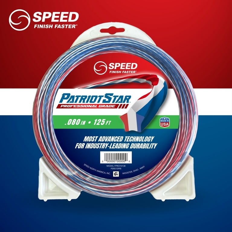 Speed Patriot Star Trimmer Line .080