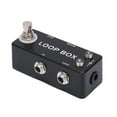 thumbnail image 4 of Effect Loop Pedal, Pedals Switcher Mini Metal With LED Indicator For Adjusting For Music Instrument, 4 of 8