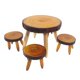 thumbnail image 1 of 5 unids/set 1: 12 casa de de comedor en miniatura sil de de Natural accesorios de muebles de de muebles CUTICAT miniaturas de casa de muñecas, 1 of 8