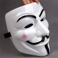 thumbnail image 2 of Halloween Masks V for Vendetta Mask, Hacker Masks Anonymous Mask for 2020 Halloween Costume, 2 of 4