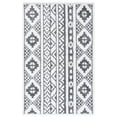 thumbnail image 2 of SAFAVIEH Augustine Norman Geometric Area Rug, Gray/Ivory, 5' x 7'7", 2 of 11