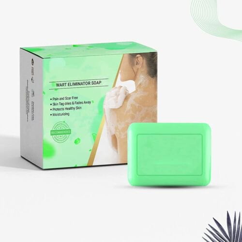 Smooth Skin Wart Eliminator Soap, Natural Aloe Vera Soap,Instant