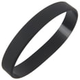 thumbnail image 2 of Fashion Silicone Rubber Elasticity Wristband Wrist Band Cuff Bracelet Bangle Black, 2 of 8