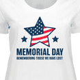 thumbnail image 4 of Inktastic Memorial Day Grunge Remembering Those We Have Lost Women's Plus Size T-Shirt, 4 of 5