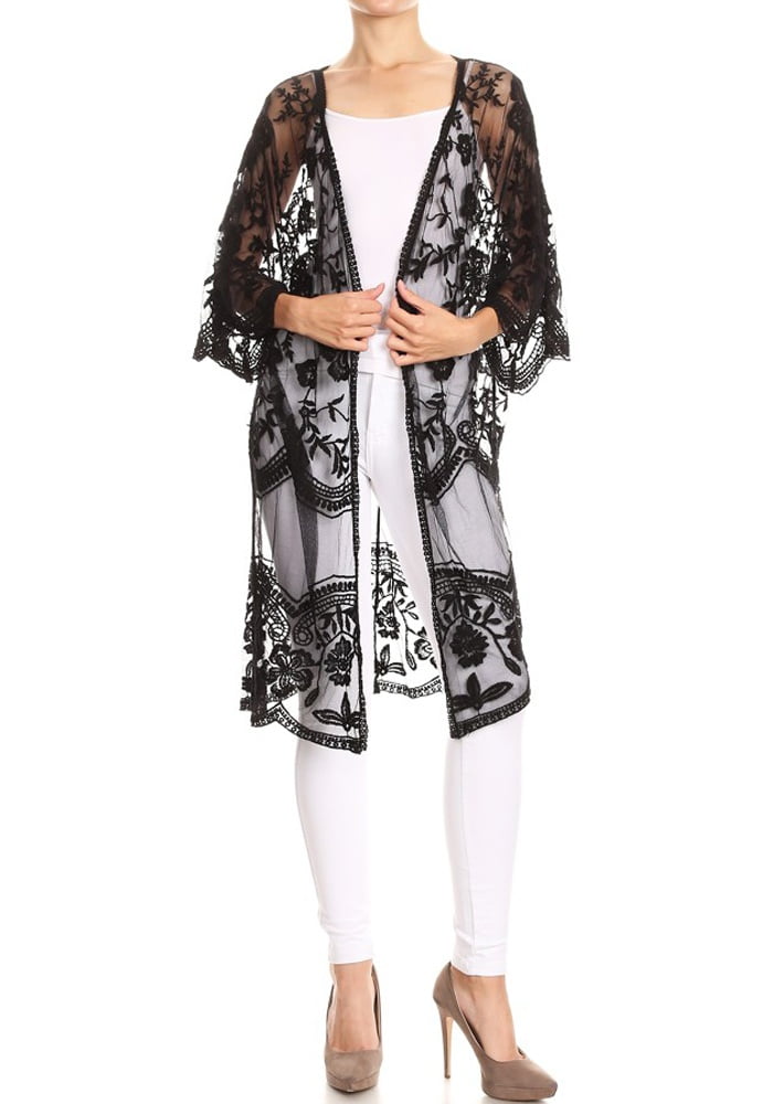 lace cardigan walmart