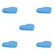 thumbnail image 1 of Seitruly Paquete de 10 esponjas de limpieza de la piel esponja de maquillaje esponja facial almohadillas de limpieza facial reutilizables Azul 5piezas, 1 of 6