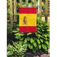 thumbnail image 2 of KDAGR Red Barcelona of Spanish Flag Yellow Symbol Accurate Arms Color Garden Flag Decorative Flag House Banner 28x40 inch, 2 of 2