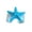 Blue, variant on Sturdy Resin Sea Star Bangle Designs for Summer Adventures Beach Occasions and Casual Styles Enhancement