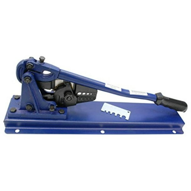 24'' swaging tool crimping tool bench type table top mountable wire rope cable