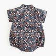 thumbnail image 4 of Akiihool Baby Onesies Baby Boys Girls Bodysuit Super Soft Cotton Romper (Dark Blue,18-24 Months), 4 of 8