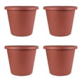 thumbnail image 1 of The HC Companies 14 In Plastic Indoor Outdoor Classic Planter (4 Pack), 1 of 5
