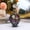 Bronze, variant on Vintage Flower Glass Perfume Bottle, 12ml Empty Refillable Painted Enamel Decorative Crystal Scent Bottle, Jeweled Ornate Holder for Essential Oil