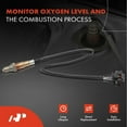 thumbnail image 2 of A-Premium O2 Oxygen Sensor Replacement for Chevrolet Curze LS Submodel Only 2011-2014 Sonic 12-14 Saab 9-5 10-11 Upstream and Downstream 2-PC Set, 2 of 9