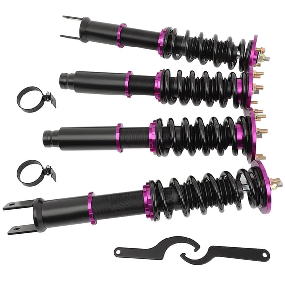 Coilovers Struts fit for Acura for TSX 2009-2014,for Honda for Accord 2008-2012 Adjustable Height Coil Spring Shock SCITOO Suspension Assembly Struts Kit